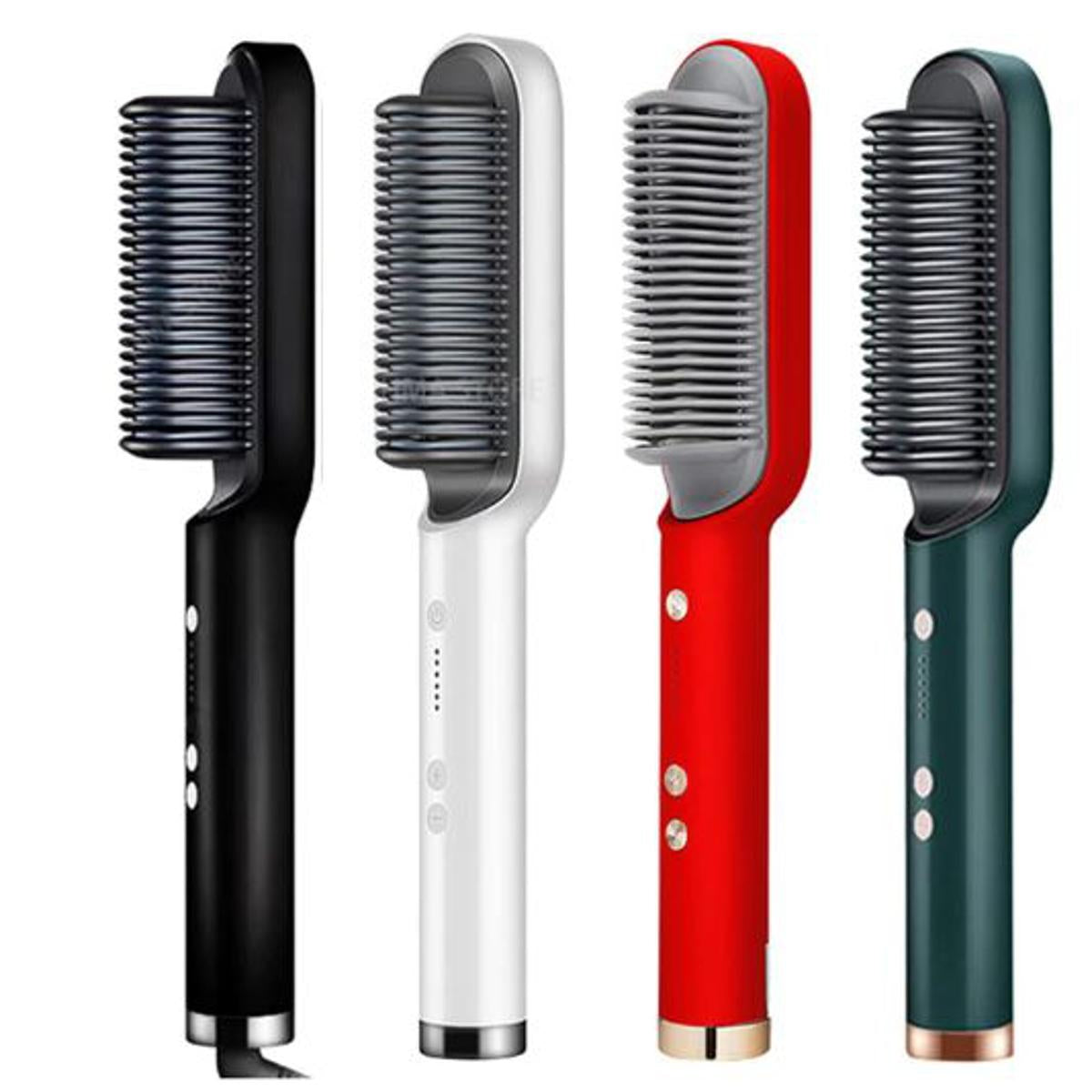 Electric Hair Straightening Comb – Fast Heating Hair Straightener Brush with Temperature Control