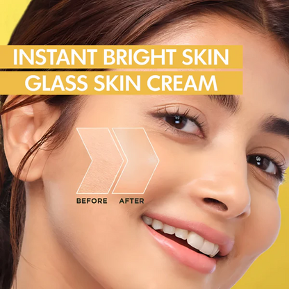 CatchGlow Glass Skin Whitening Day Cream – Brightening & Moisturizing Face Cream for Glowing Skin (30g)