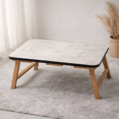 Foldable Wooden Laptop Table – Portable Bed Desk for Home & Office