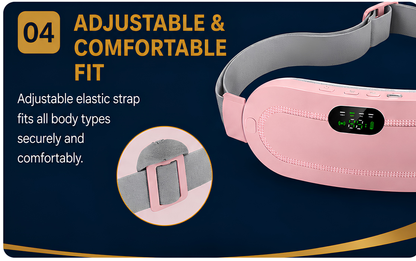 Rechargeable Heated Eye Massager – USB Portable Eye Care Massager for Relaxation, Eye Fatigue &